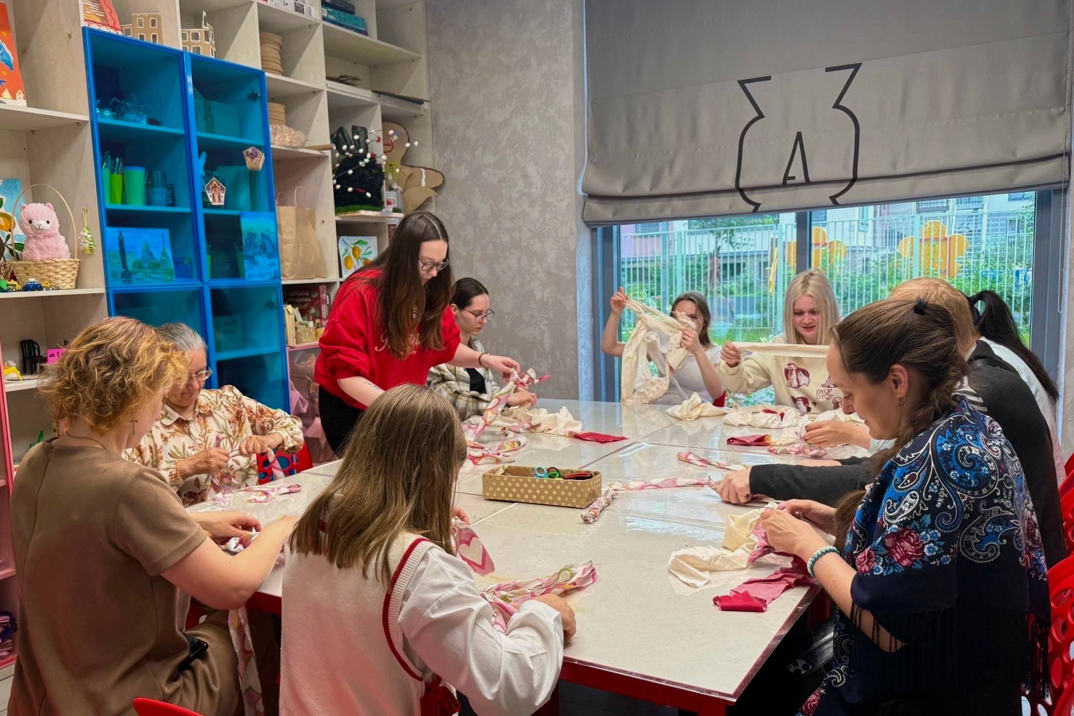 Мастер-класс в Библиотеке «АЗАРТ»
