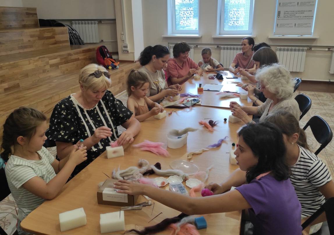 Мастер-класс «Шерстяные истории»