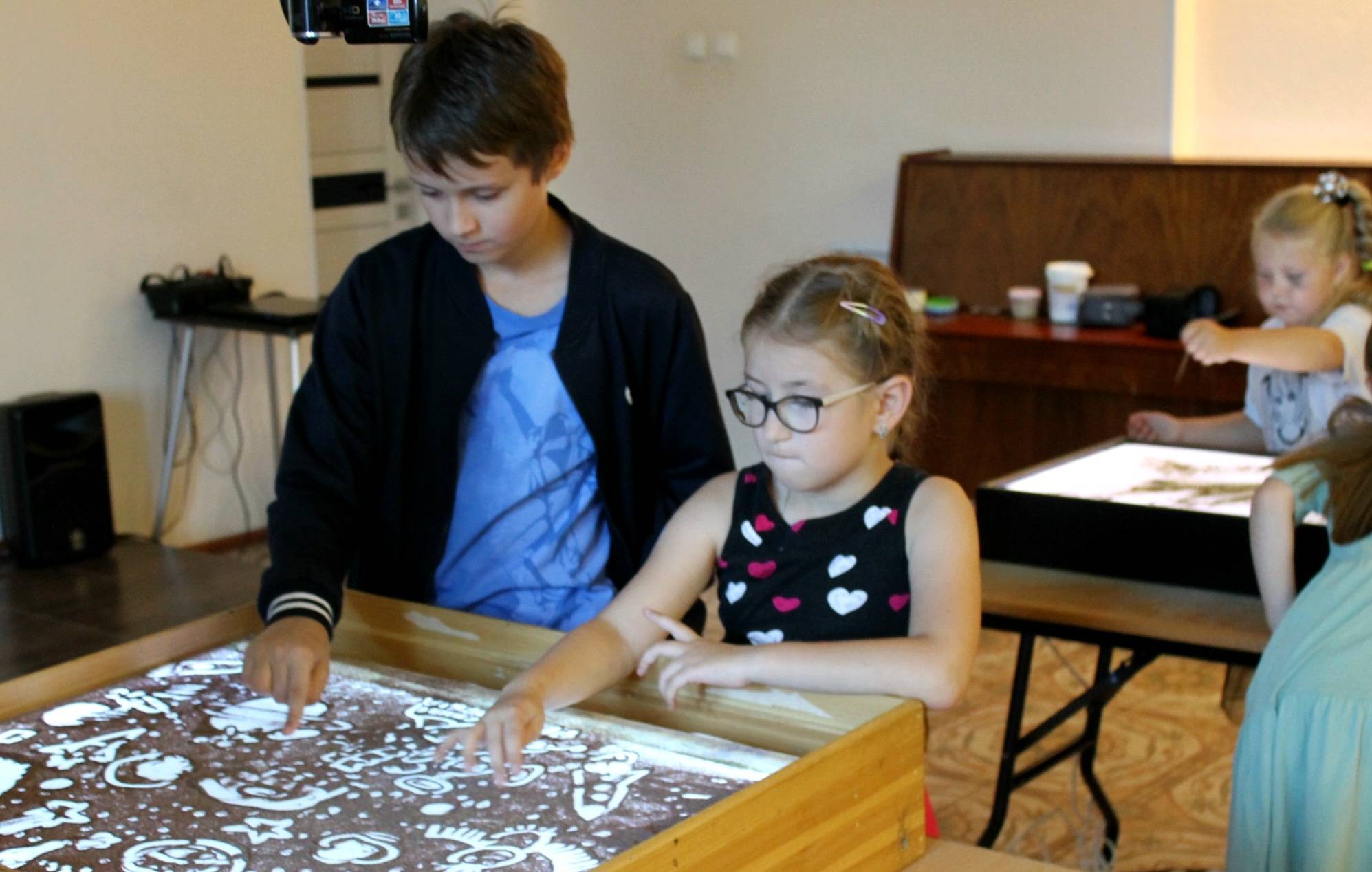 Мастер-класс по песочной анимации «Магия на песке»