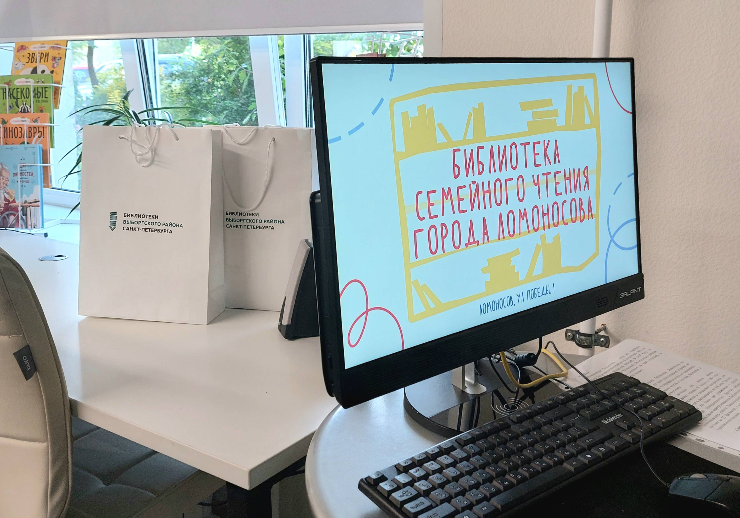 Библиотечные системы Выборгского и Петродворцового районов: новые грани сотрудничества