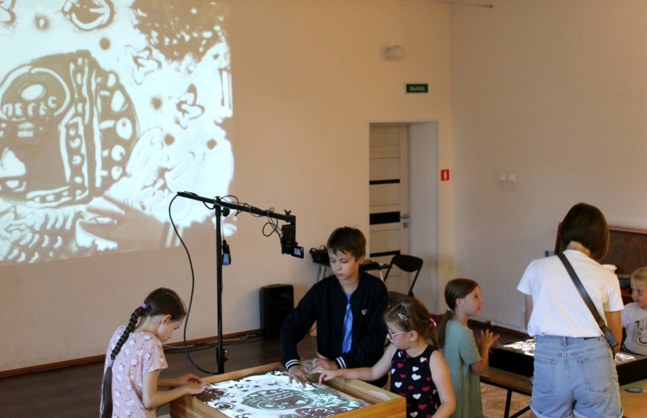 Мастер-класс по песочной анимации «Магия на песке»