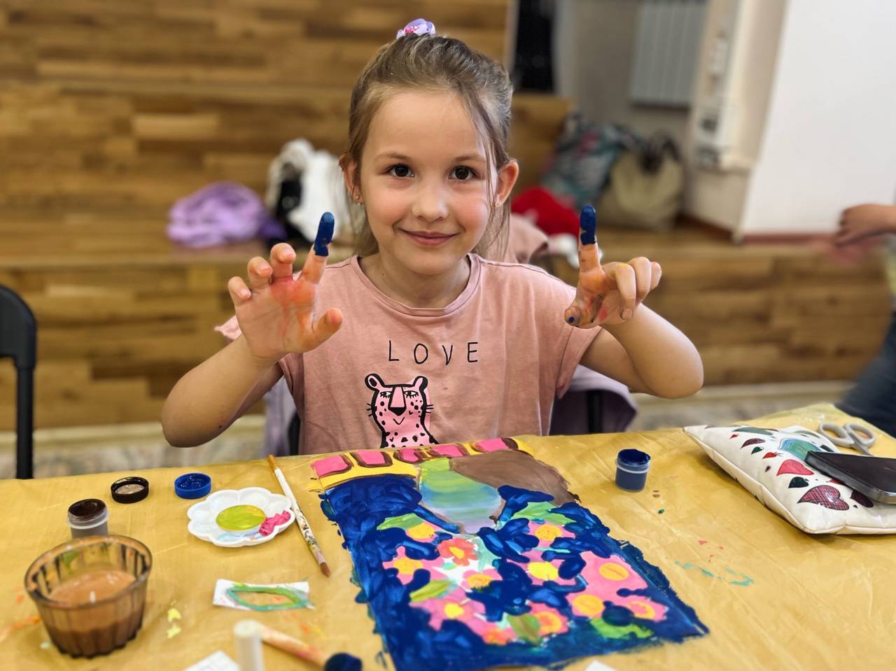 Мастер-класс «Удивительная живопись»