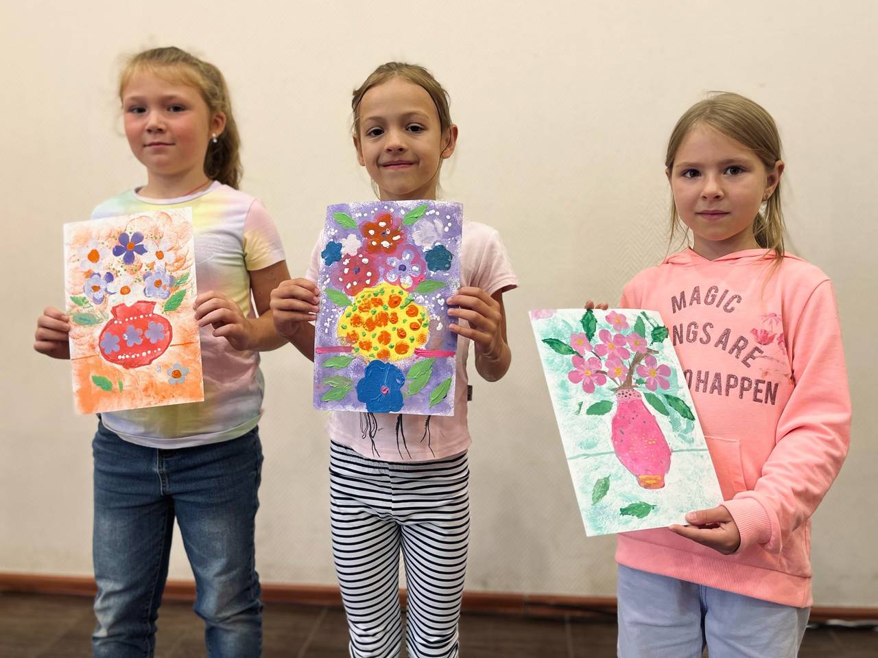 Мастер-класс «Удивительная живопись»