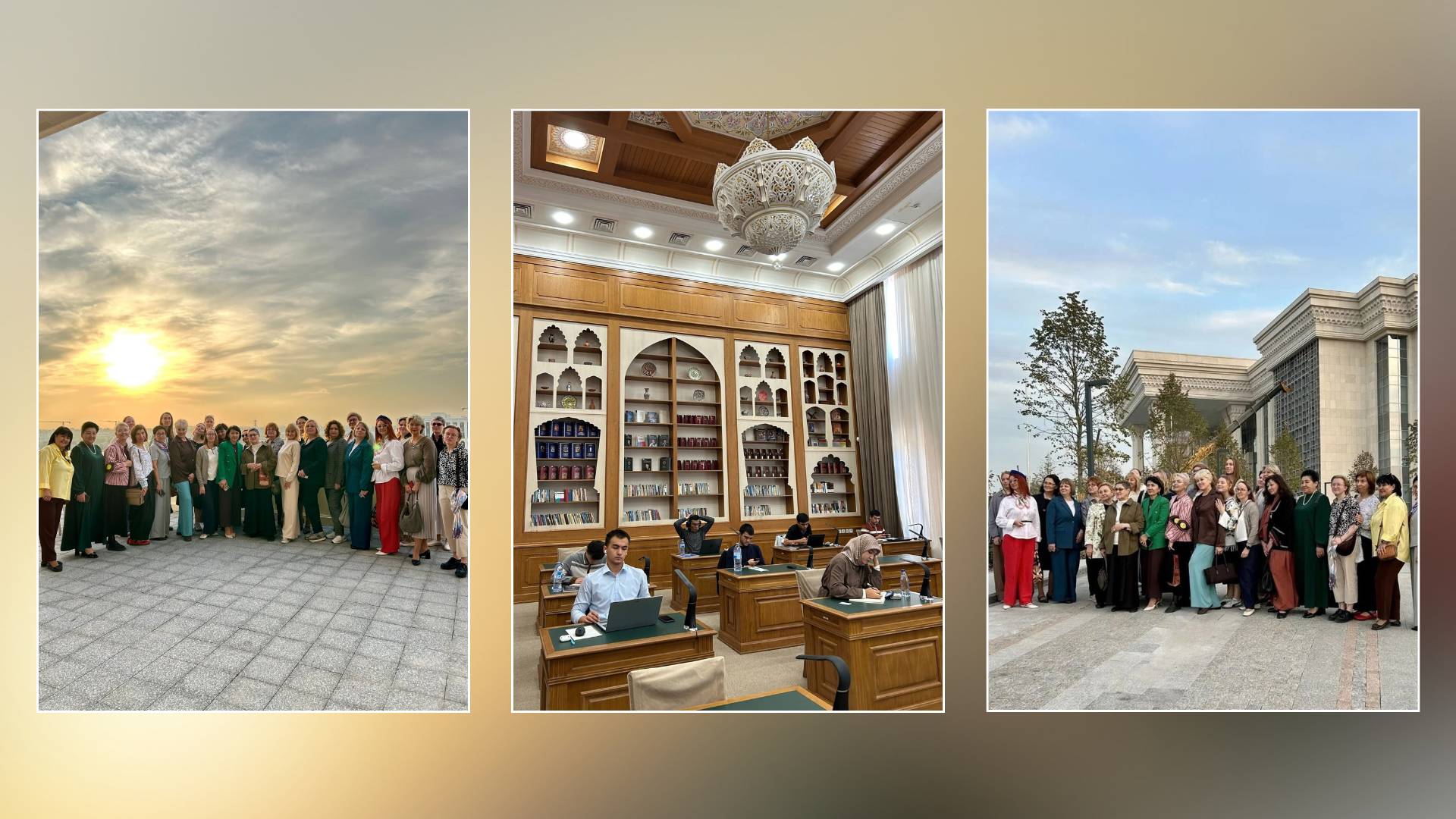 Фотоколлаж с участниками программы