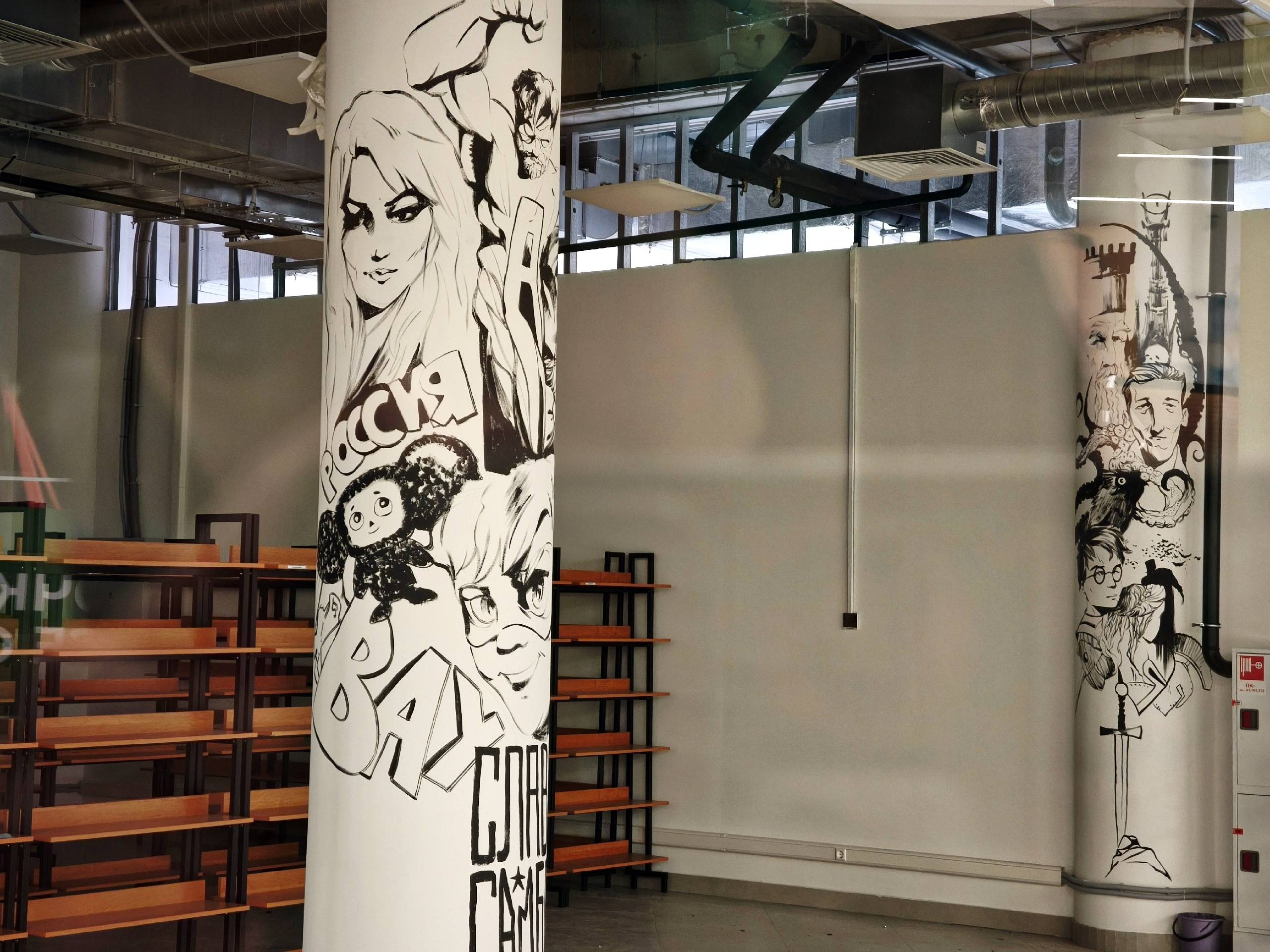 Помещение новой Библиотеки-мастерской