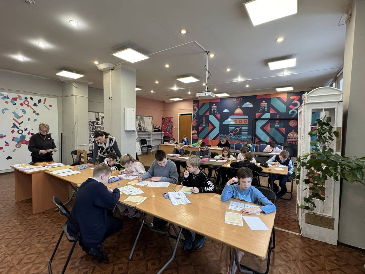 Участники математического конкурса «Кенгуру»