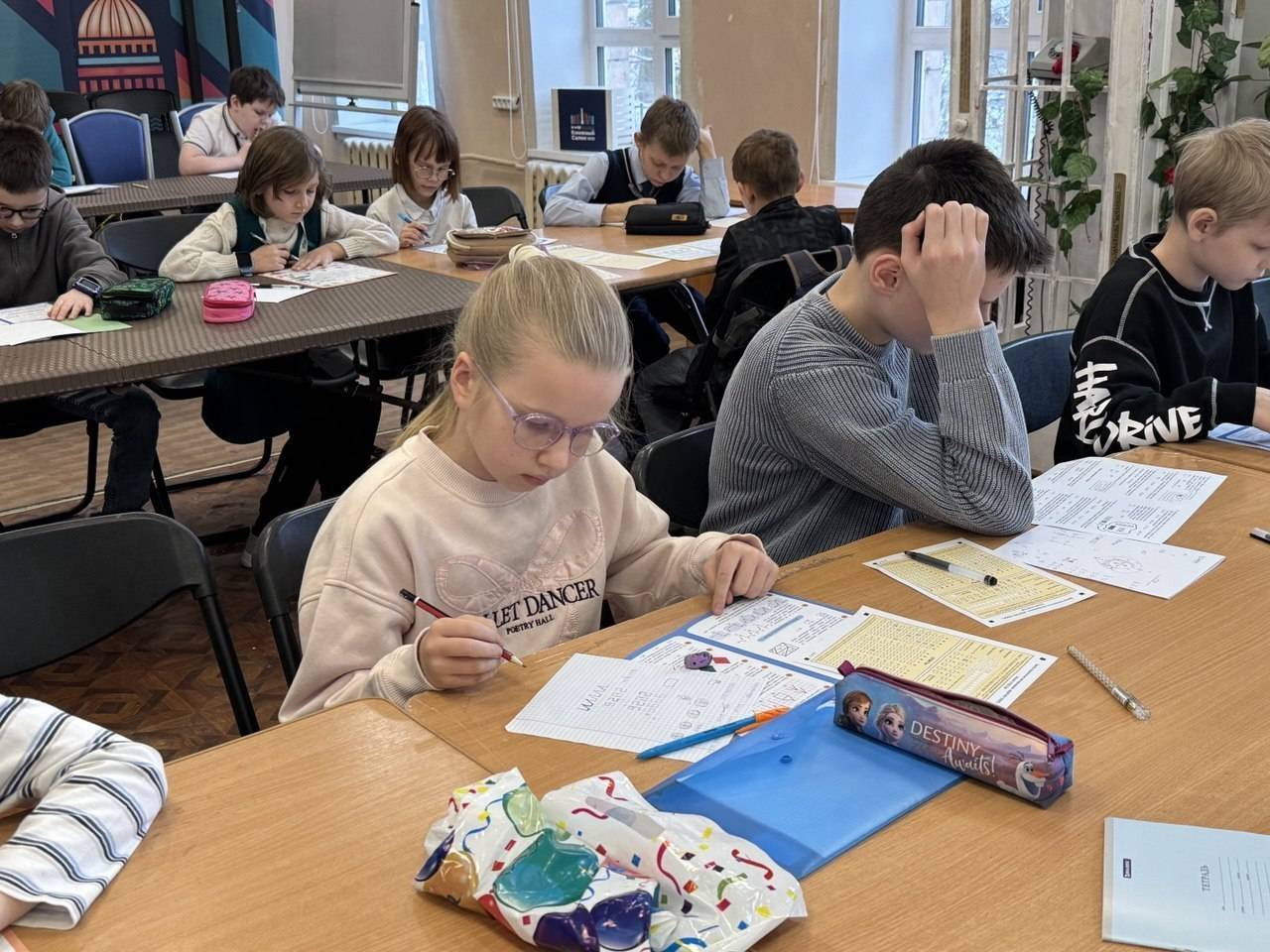 Участники математического конкурса «Кенгуру»