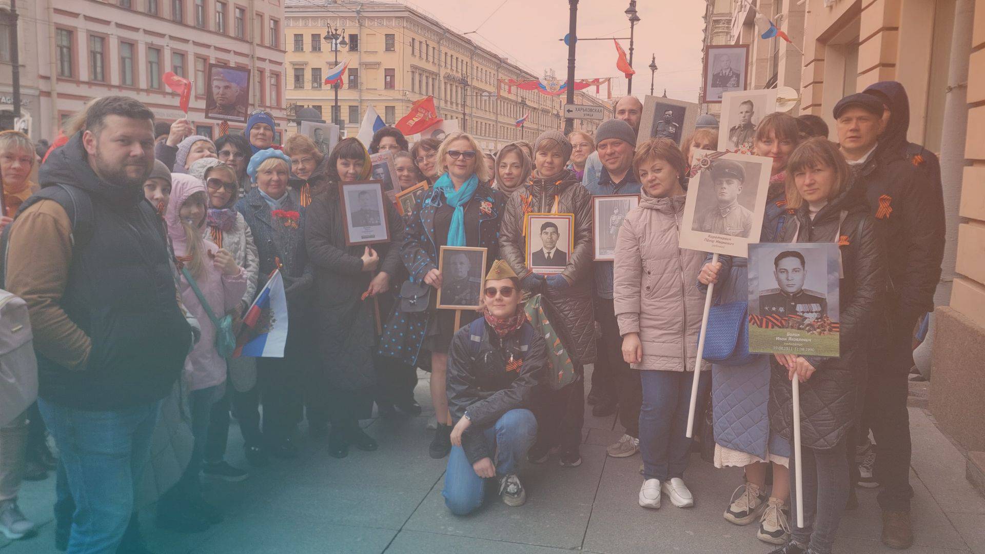 Приняли участие в акции «Бессмертный полк»