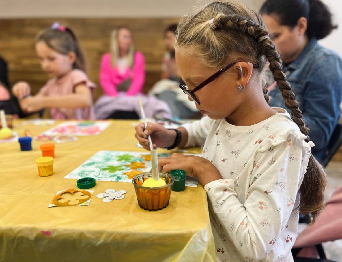 Мастер-класс «Удивительная живопись»