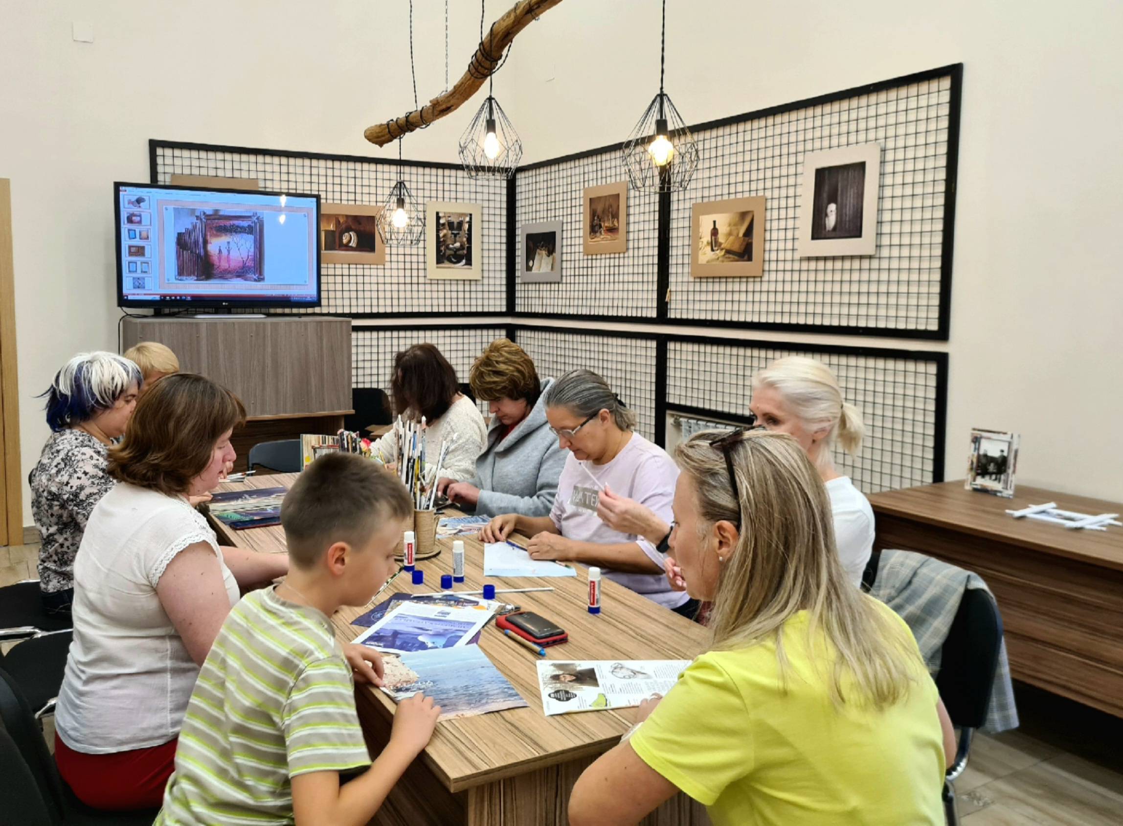 Мастер-класс «Креативная фоторамка»